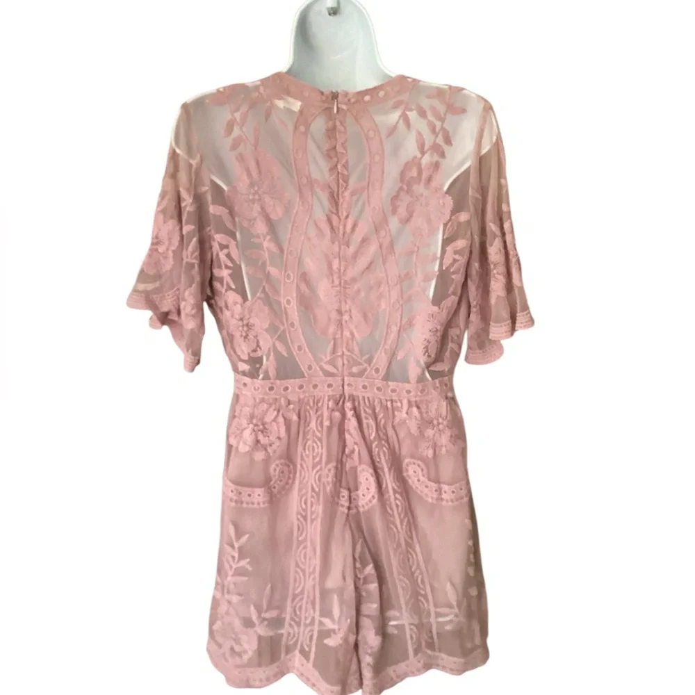 Mauve romper M - Picture 3 of 3